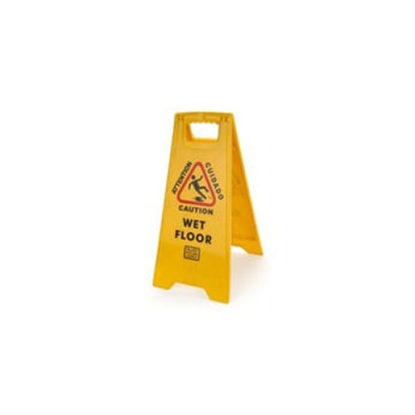 The 2 Sided Caution Wet Floor Sign