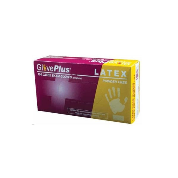 GlovePlus Exam Grade Powder Free Latex Gloves