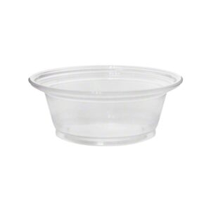 Clear Portion Cups, 1.0 oz., 2500/case