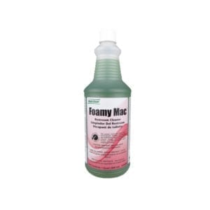 Foamy MAC: Restroom Cleaner – 1 Quart Bottle - Ready to Use, Fresh Citrus Fragrance