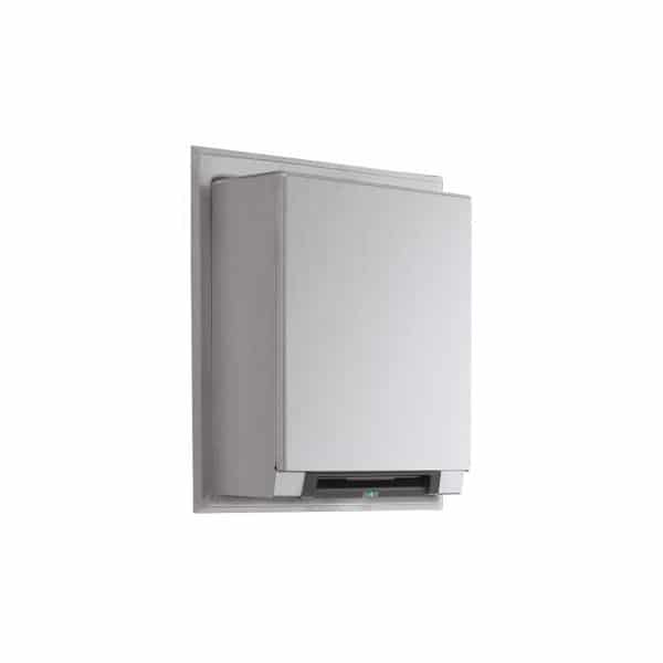 Bobrick Semi Recessed Automatic Roll Paper Towel Dispenser