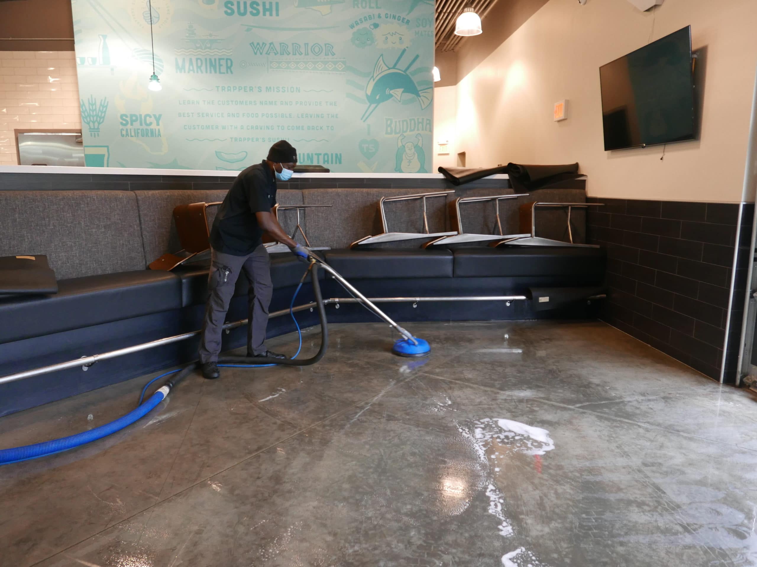 Restaurant Floor Deep Cleaning | Professional Cleaning Services | Fikes