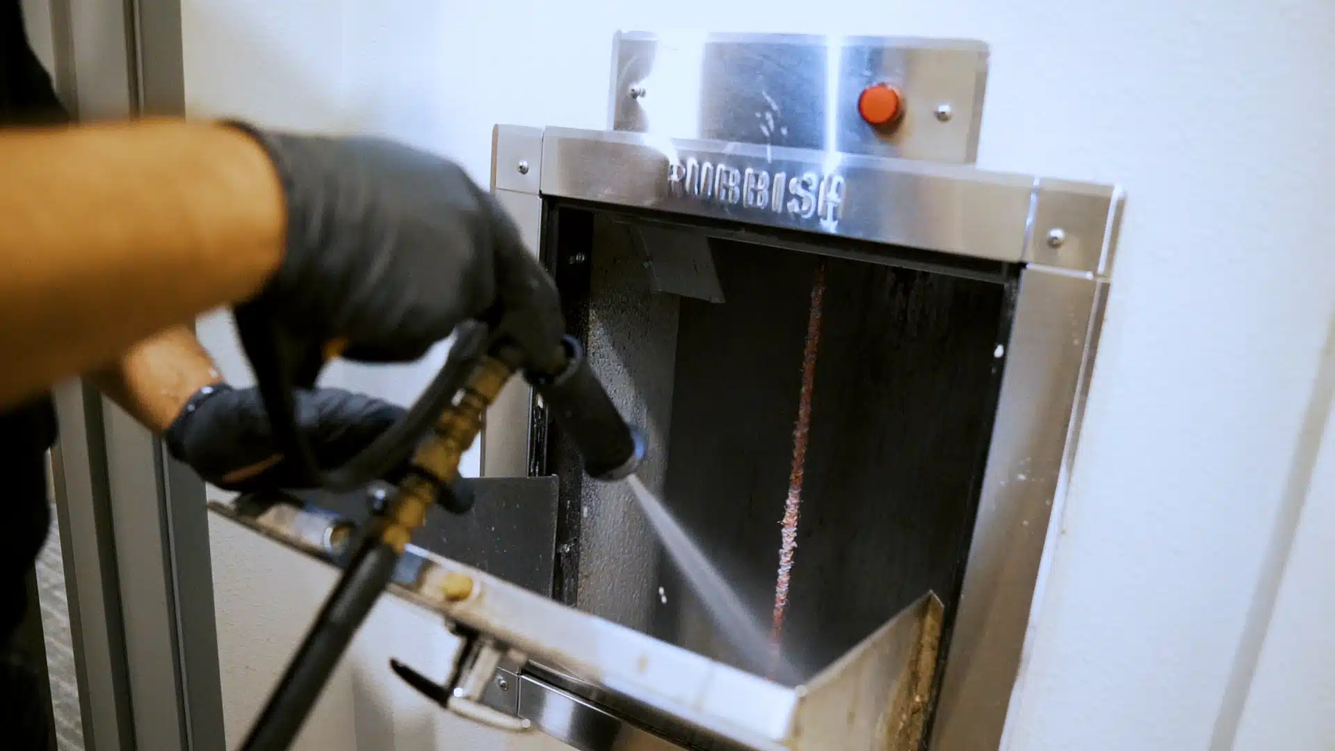 Trash Chute Health & Sanitation Risks Solved with Fikes trash chute health, trash chute sanitation, apartment trash chute cleaning