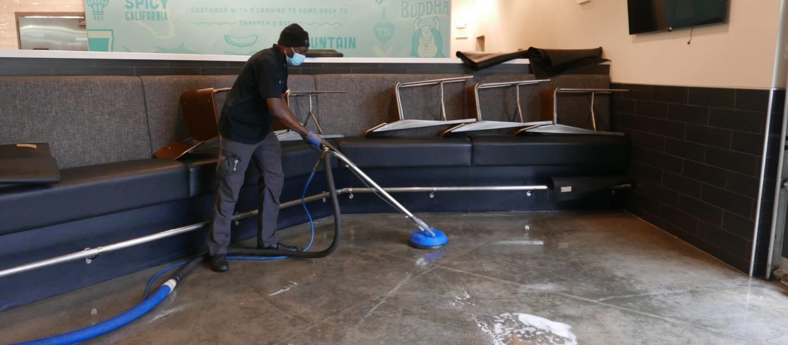Restaurant Floor Deep Cleaning | Professional Cleaning Services | Fikes
